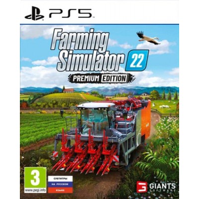 Farming Simulator 22 - Premium Edition [PS5, русские субтитры]
